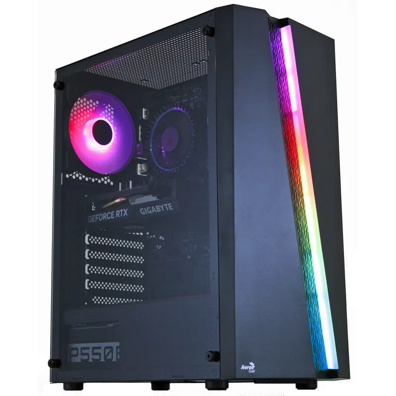 Boitier Blade Aerocool RGB 4 x ventil 12cm