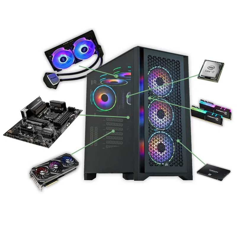 Pc Gamer AMD X4 970 - GeForce GT710 2Go - Mémoire 16Go - Disque