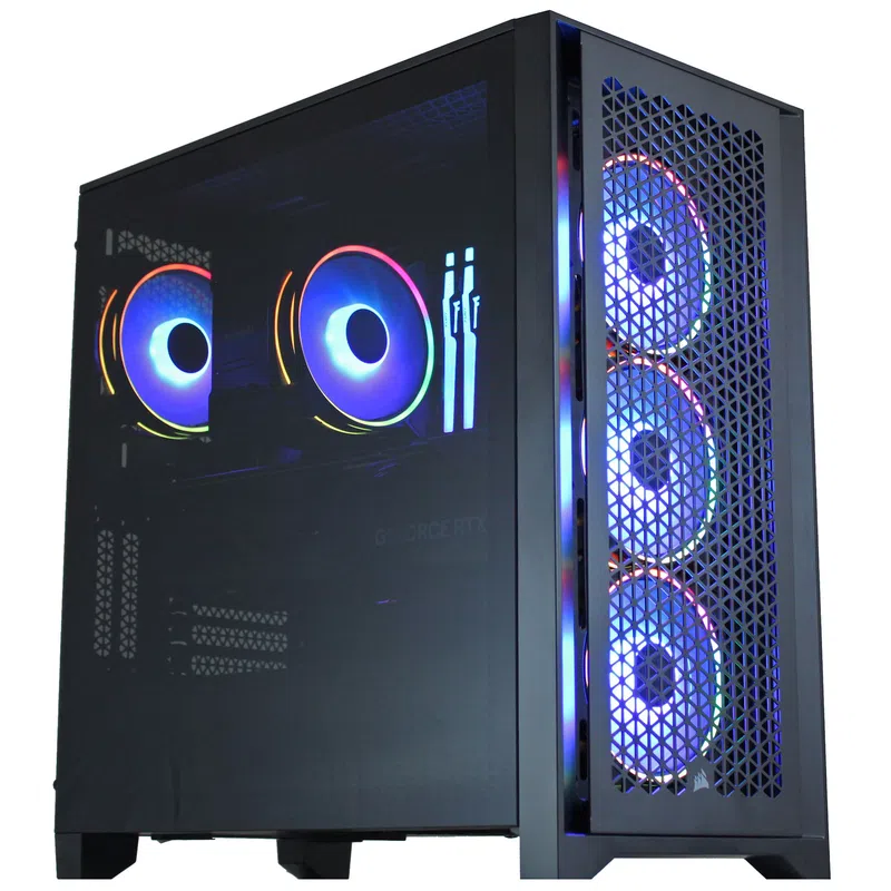 Souris gamer pc filaire usb 3200 dpi ordinateur lumière led bleu 7